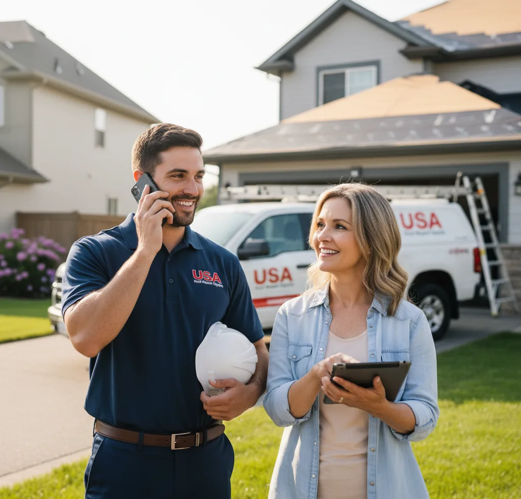 USA Roof Repair Experts customer support in Glenolden